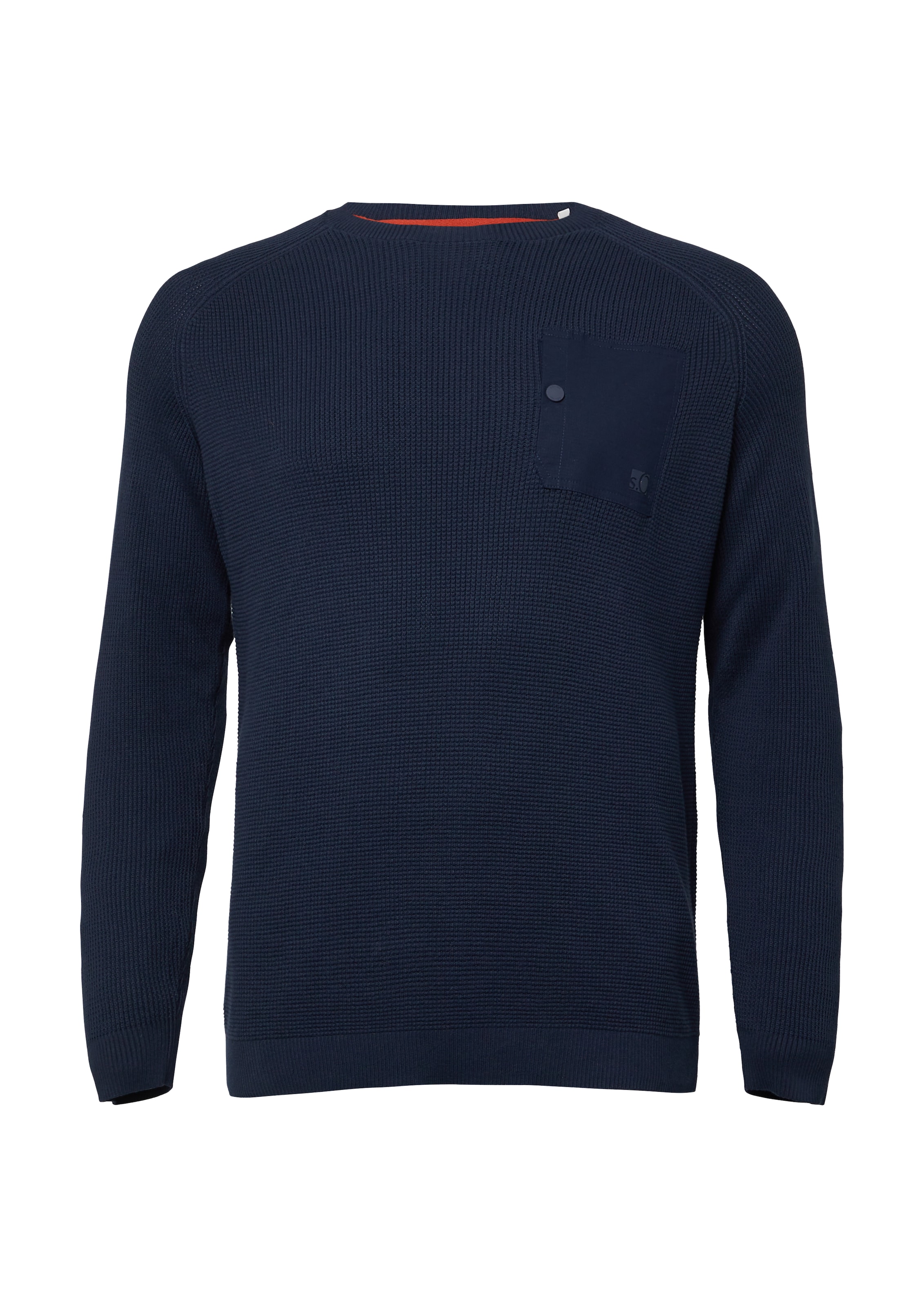 s.Oliver Men Big Sizes Pullover in Blau: Vorderseite