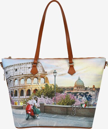 Y Not? Shopper in Mixed colors: front