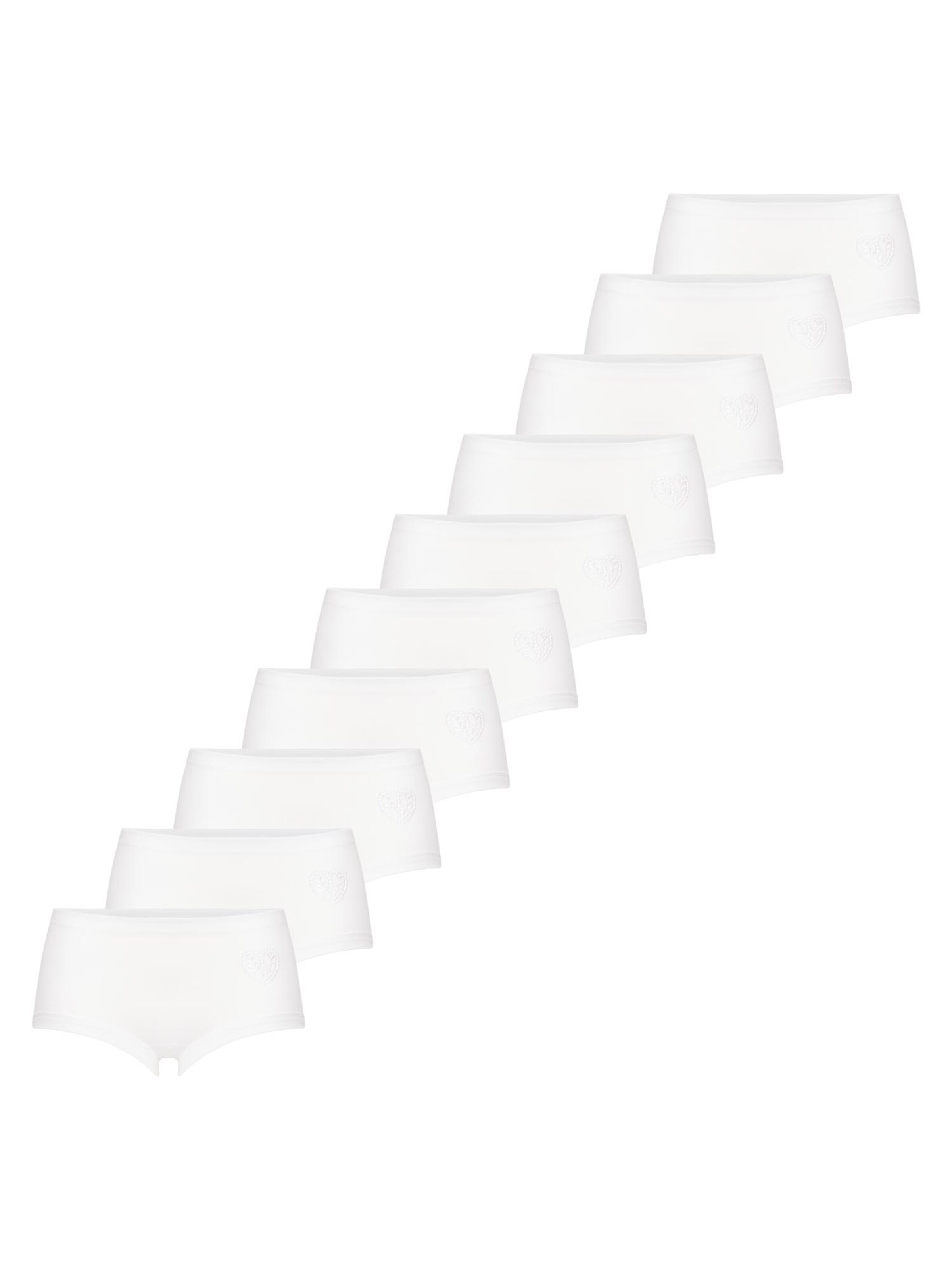 CON-TA Panty 'Basic' in White: front