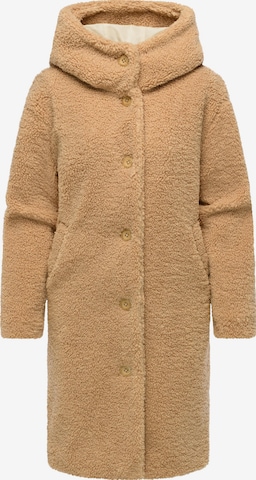 Manteau mi-saison 'Joonie' Ragwear en beige : devant