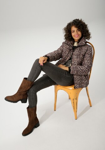 Aniston CASUAL Between-Season Jacket in Brown