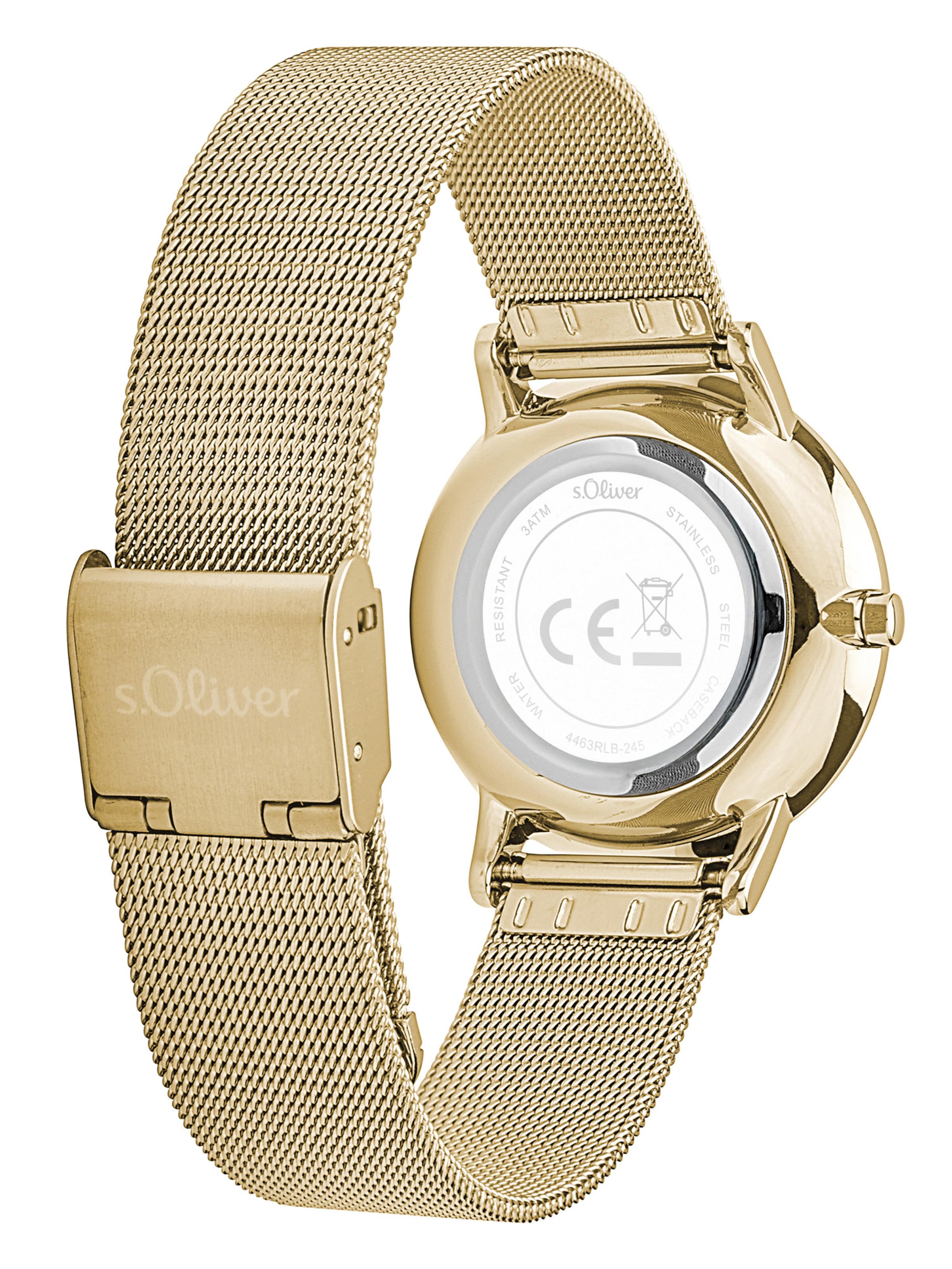 s.Oliver Analog watch in Gold