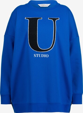 Studio Untold Sweatshirt in Blauw: voorkant