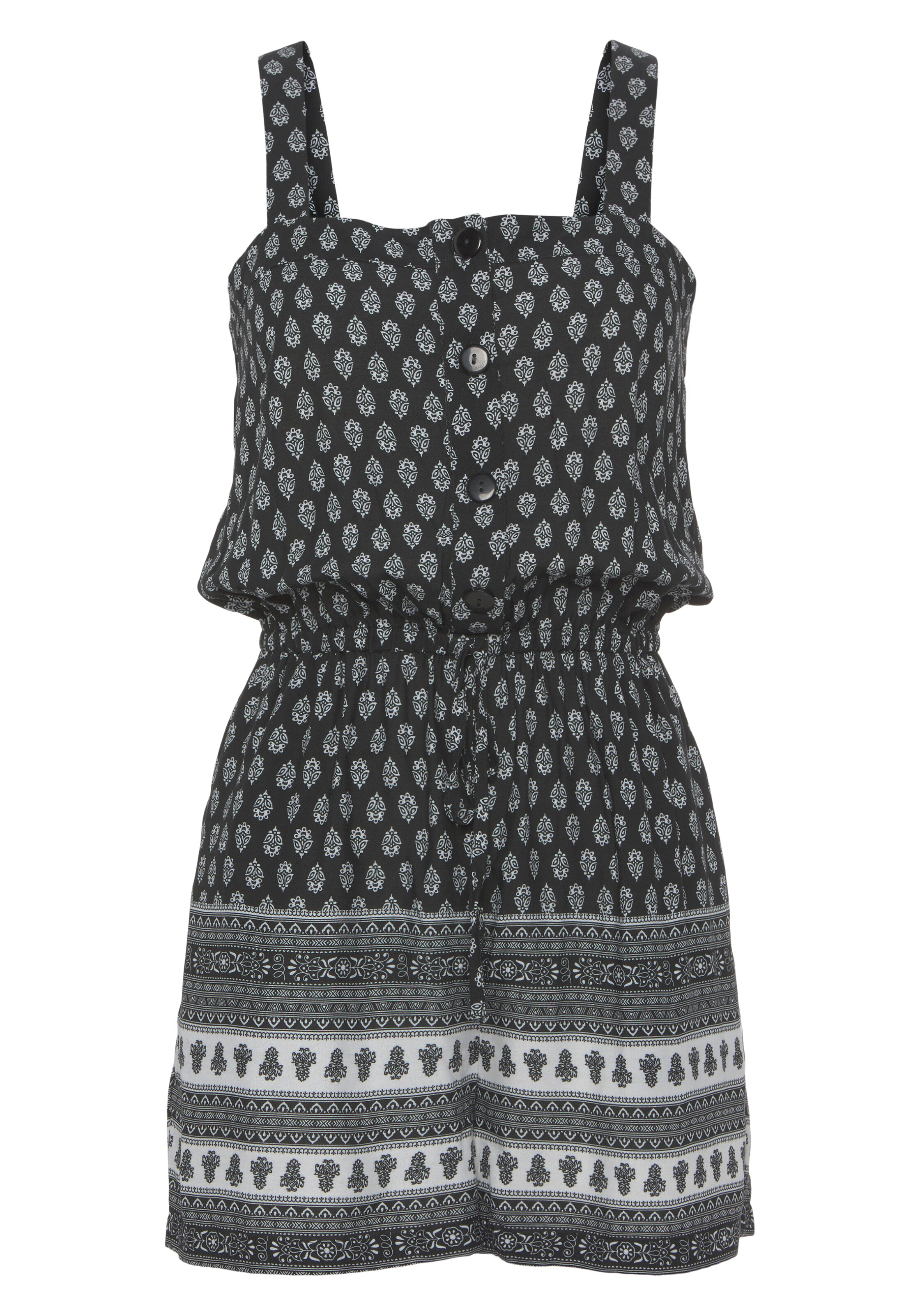 Combinaison LASCANA en noir : devant