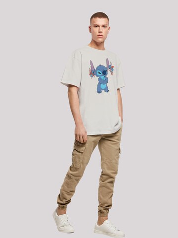 F4NT4STIC Shirt 'Disney Lilo And Stitch Little Devils' in Grijs