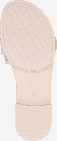 GUESS Pantolette 'Elyze' in Beige