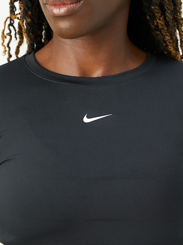 NIKE Funktionsbluse 'ONE' i sort