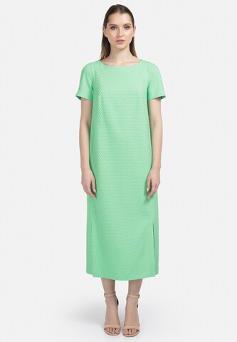 HELMIDGE Dress in Green: front