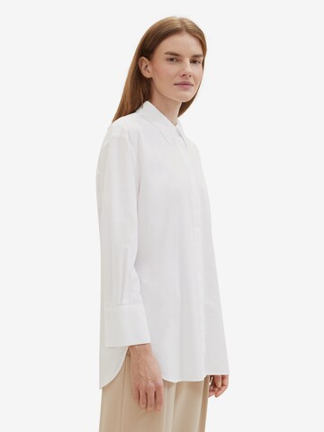 TOM TAILOR Blouse in White