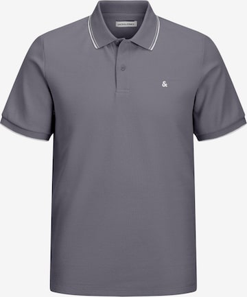 JACK & JONES Poloshirt 'JJEAustin' in Grau: Vorderseite