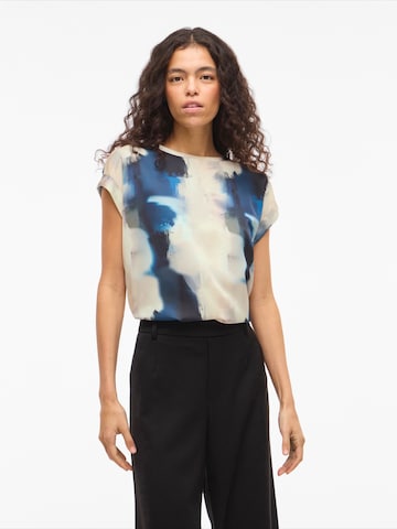 Chemisier 'VIELLETTE' VILA en bleu : devant