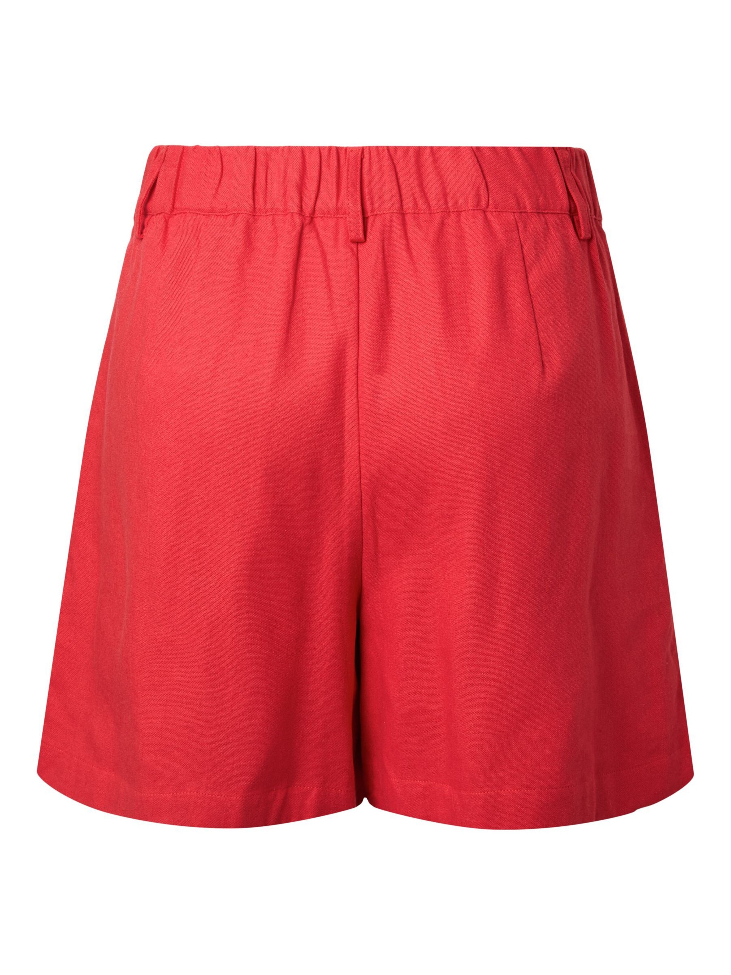 YAS - regular Pantalón en rojo
