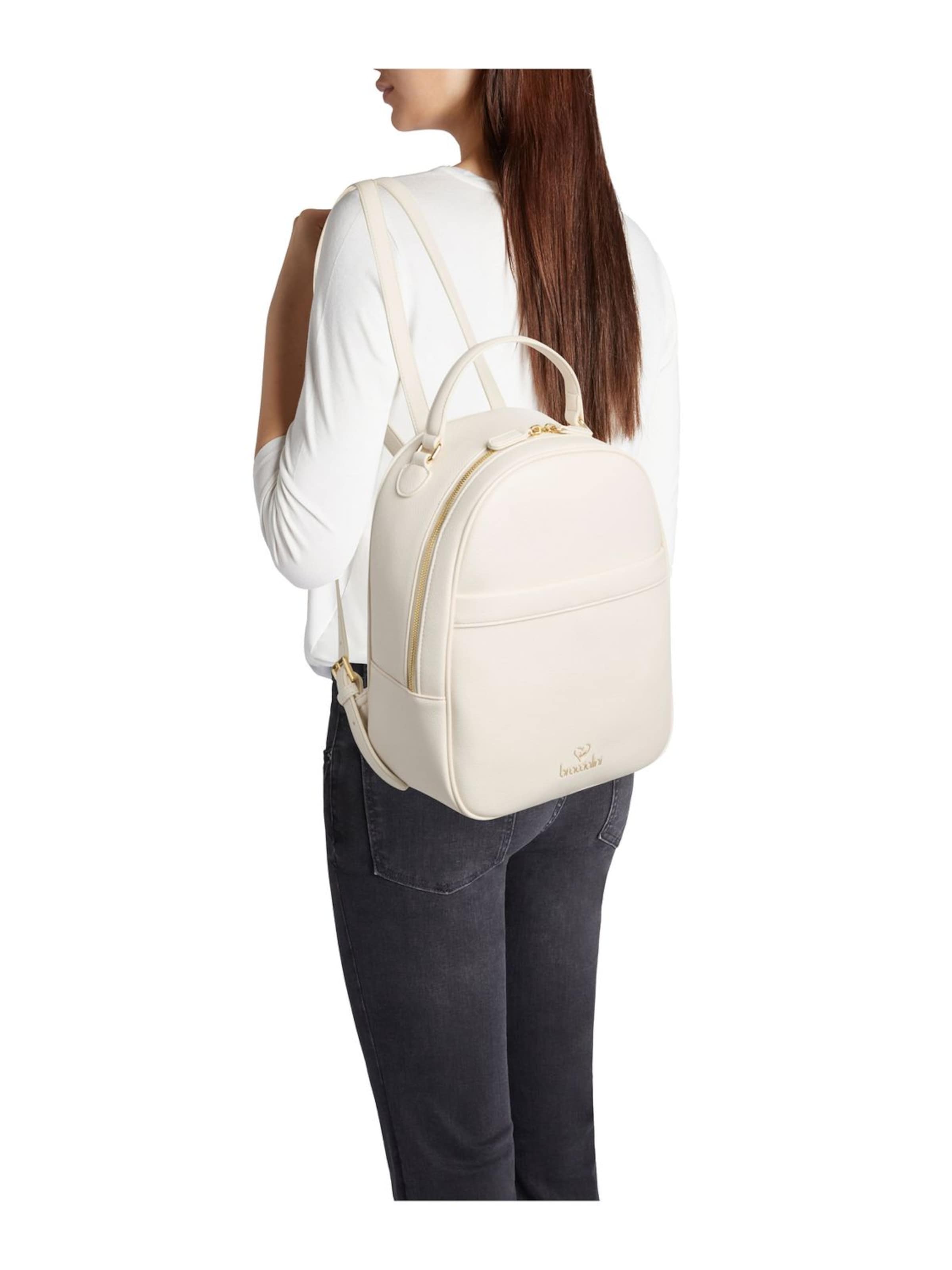 Braccialini Rucksack 'Amy'‌‌ in Beige: Vorderseite