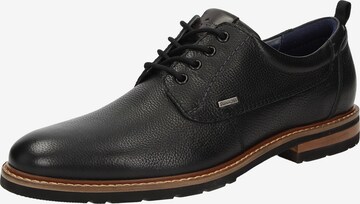 SIOUX Lace-Up Shoes 'Rostolo-700-TEX' in Black: front