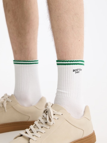 Pull&Bear Socken in Weiß