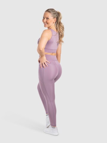 Smilodox Slim fit Leggings ' Leticia ' in Purple