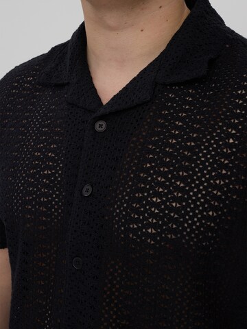 Dxnmxrk Shirt 'DXGalal' in Zwart