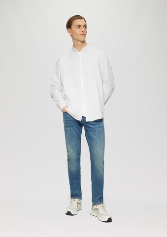 QS Regular fit Overhemd in Wit
