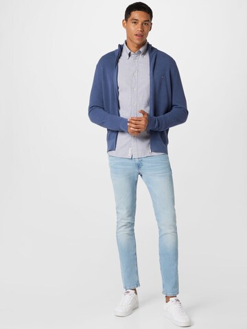 TOMMY HILFIGER Regular Fit Hemd in Blau