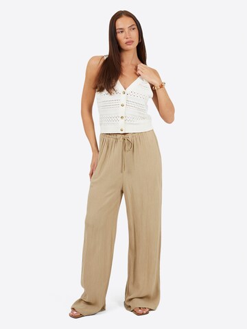 BRAVE SOUL Gebreide bodywarmer in Wit