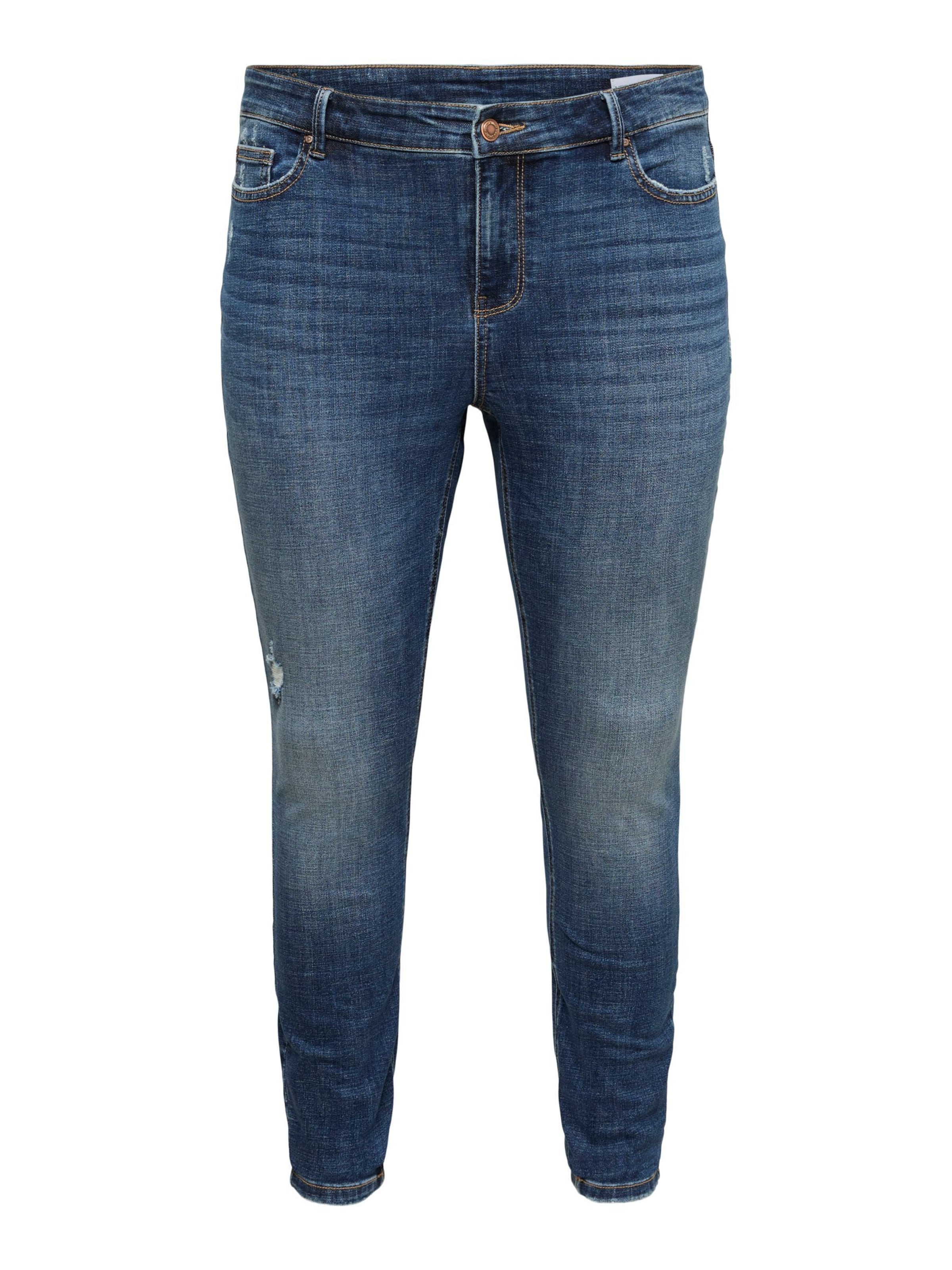 Vero Moda Curve Jean 'VMCFLASH' en bleu, Vue avec produit
