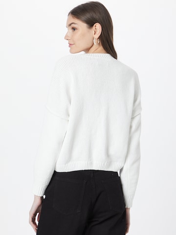 Pull-over HOLLISTER en blanc