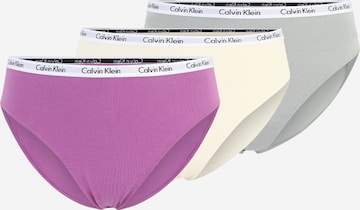 Calvin Klein Underwear Plus Regular Panty in Grey: front