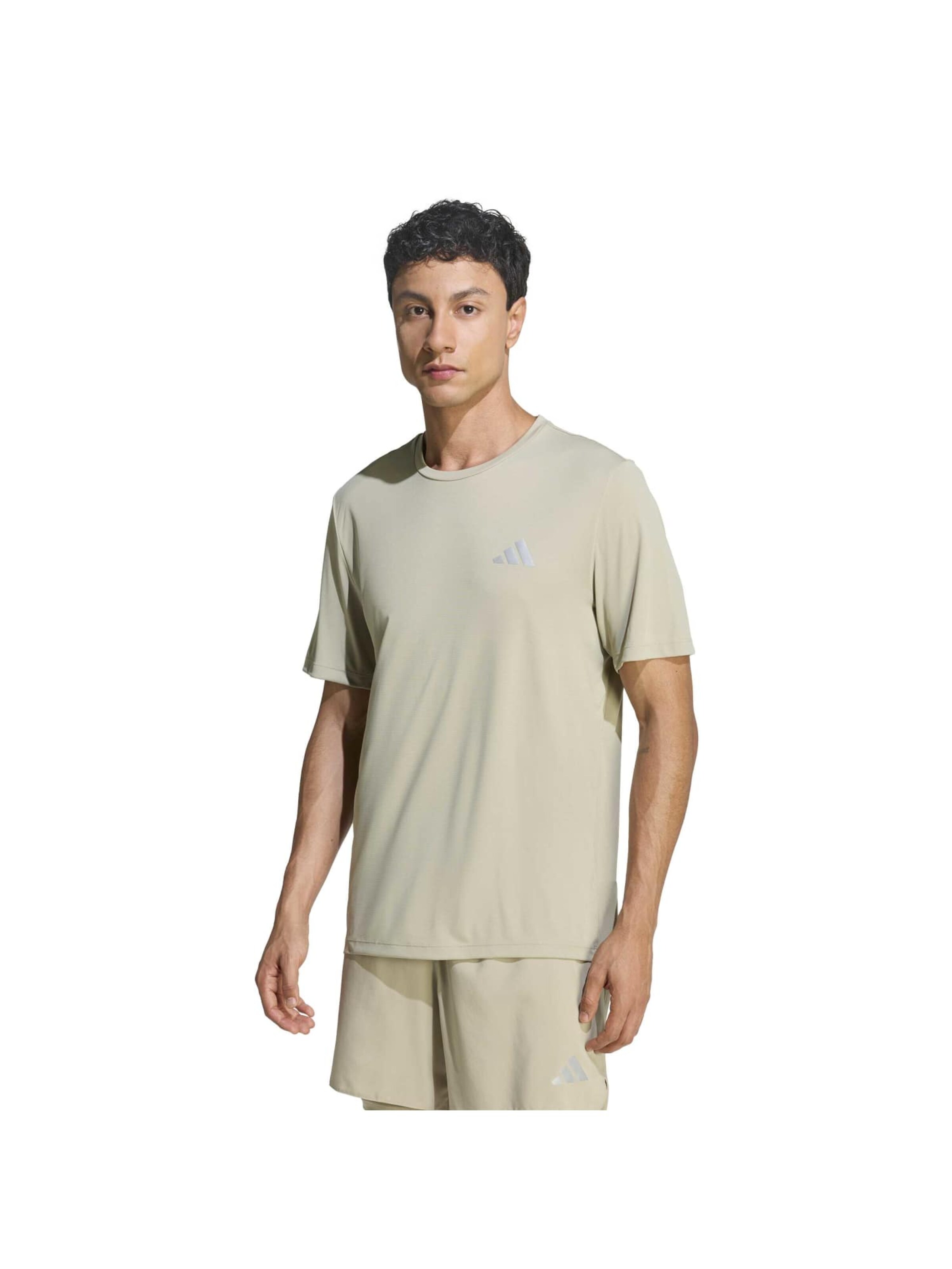 smėlio ADIDAS PERFORMANCE Sportiniai marškinėliai 'Adi365 Essential': priekis