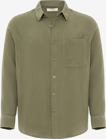 Camicia di Antioch in verde: frontale