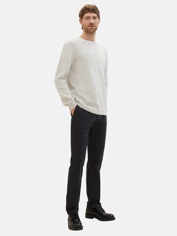 TOM TAILOR Regular Chino Pants in Black