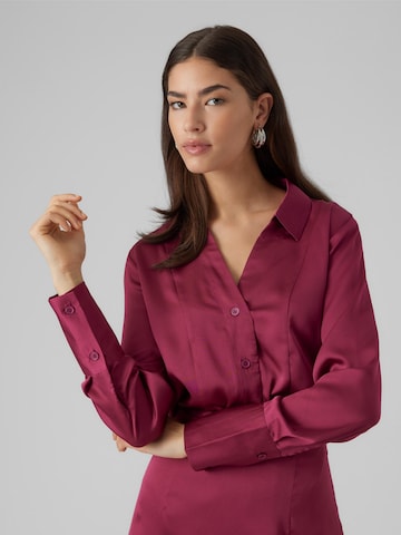 VERO MODA Blouse 'Tam Tonja' in Purple