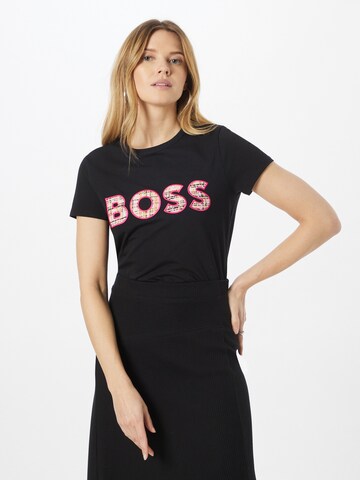 BOSS Shirts 'Eventsa' i sort: forside