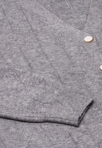 SANIKA Strickjacke in Grau