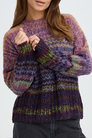 Pulz Pullover 'PZNatascha' i blandingsfarvet