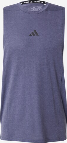 ADIDAS PERFORMANCE Funktionsshirt 'D4T Workout' in Blau: predná strana