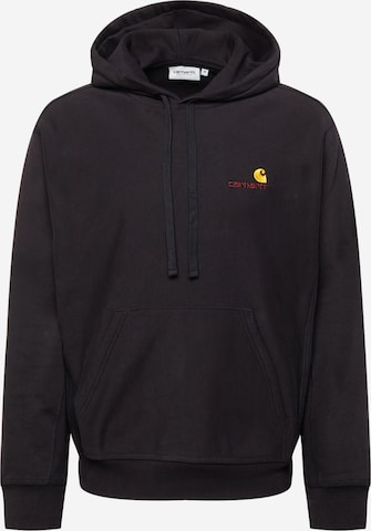Carhartt WIP Свитшот 'American Script' в Черный: спереди