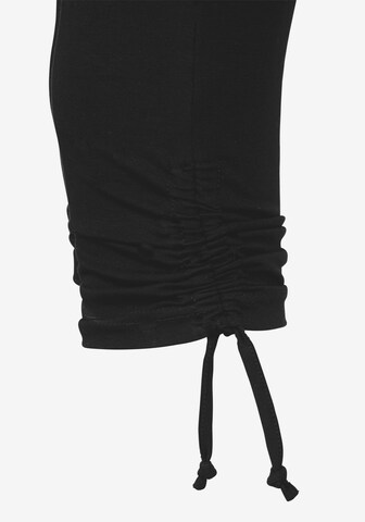 BEACH TIME Skinny Leggings 'ethno' in Schwarz