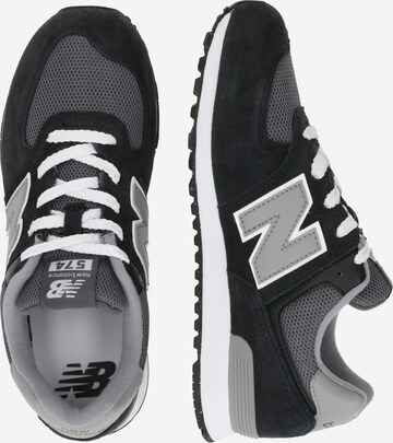 Sneaker '574' di new balance in nero