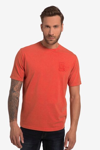 JP1880 Shirt in Rood: voorkant