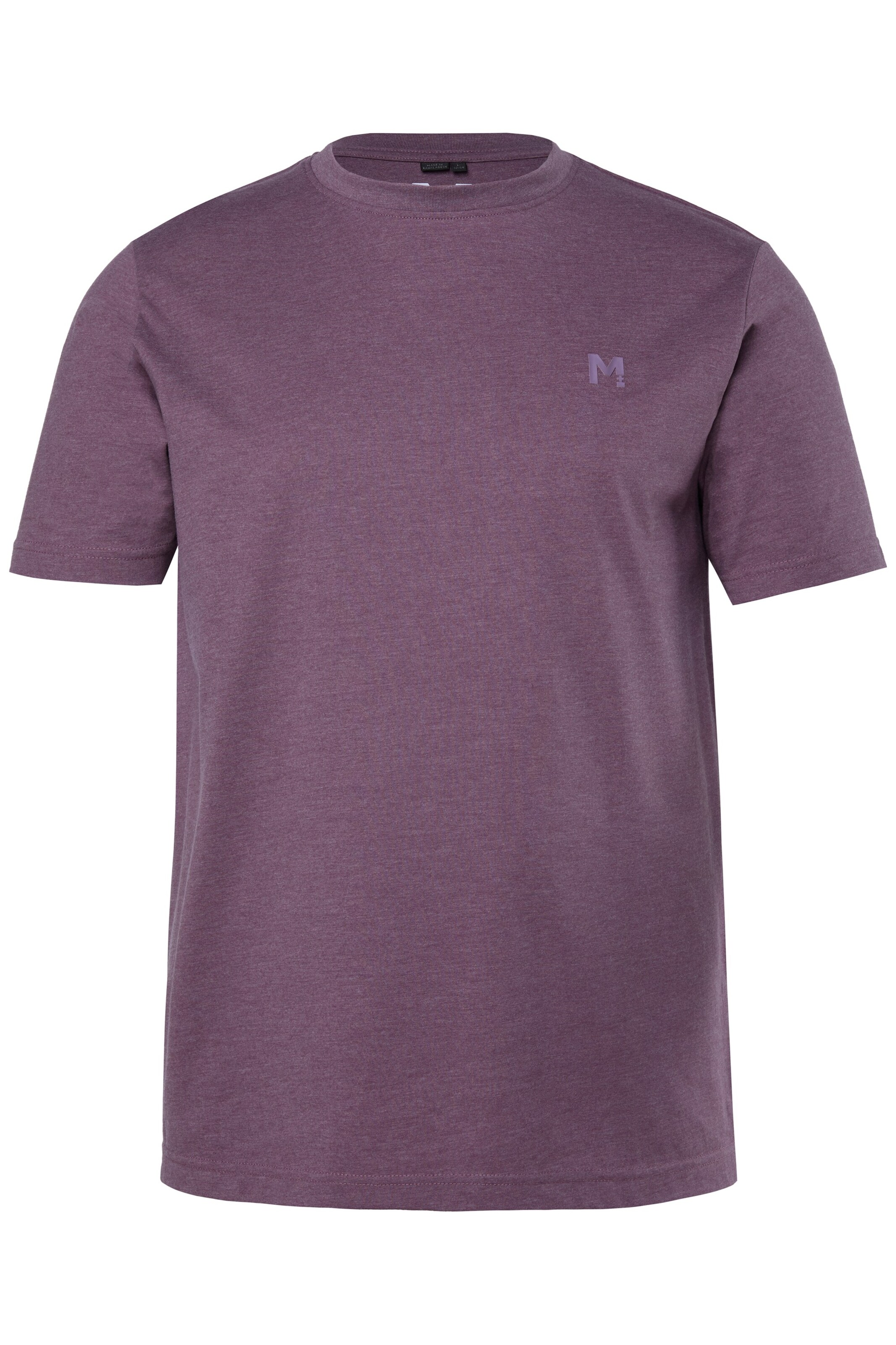 Men Plus T-Shirt in Lila: Vorderseite