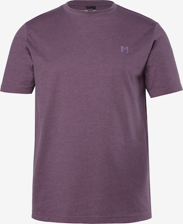 Men Plus T-Shirt in Lila: Vorderseite