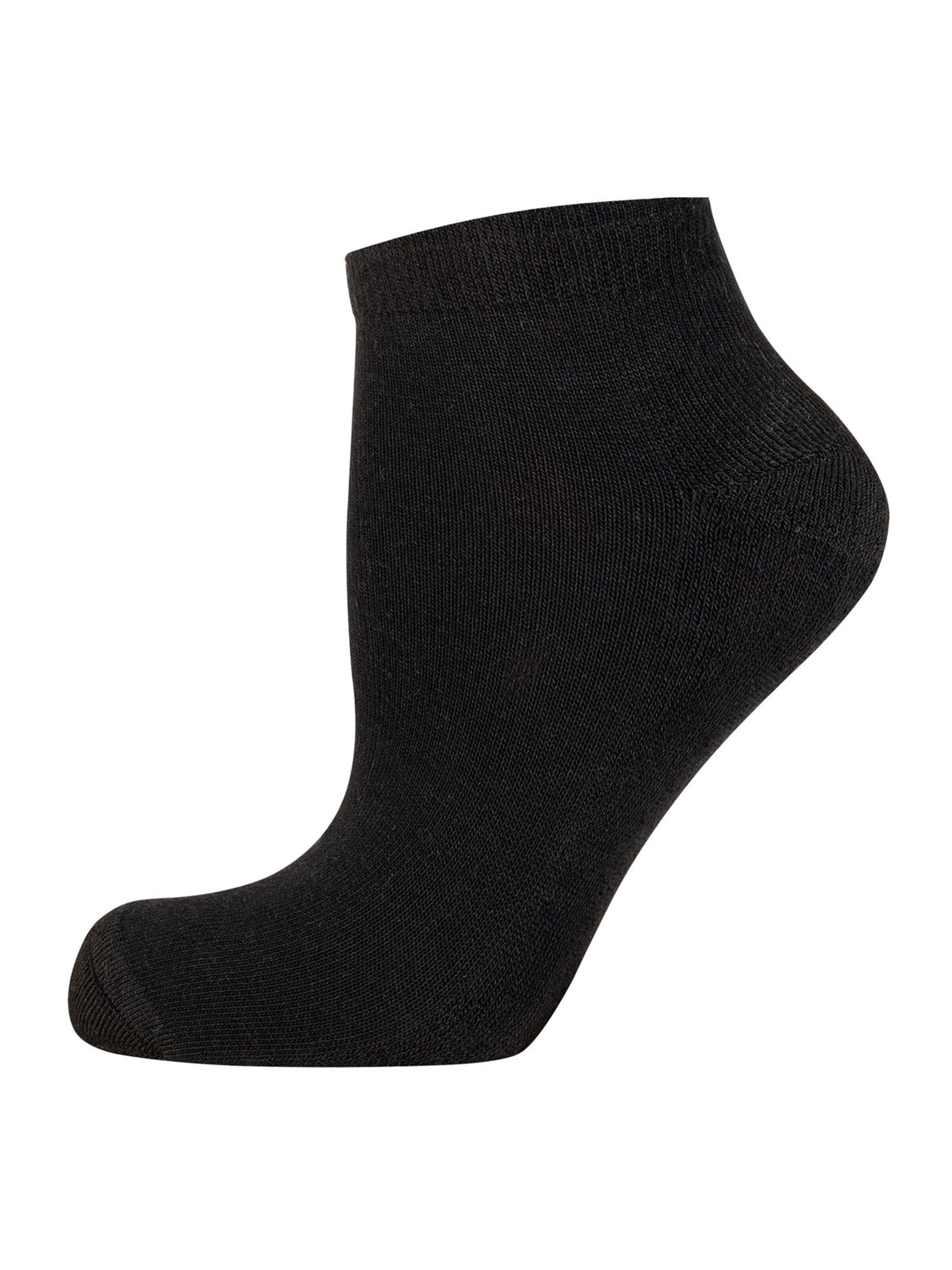 Nur Die - Meias ' Frotteesohle ' em preto