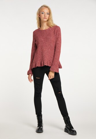 myMo ROCKS - Pullover em vermelho