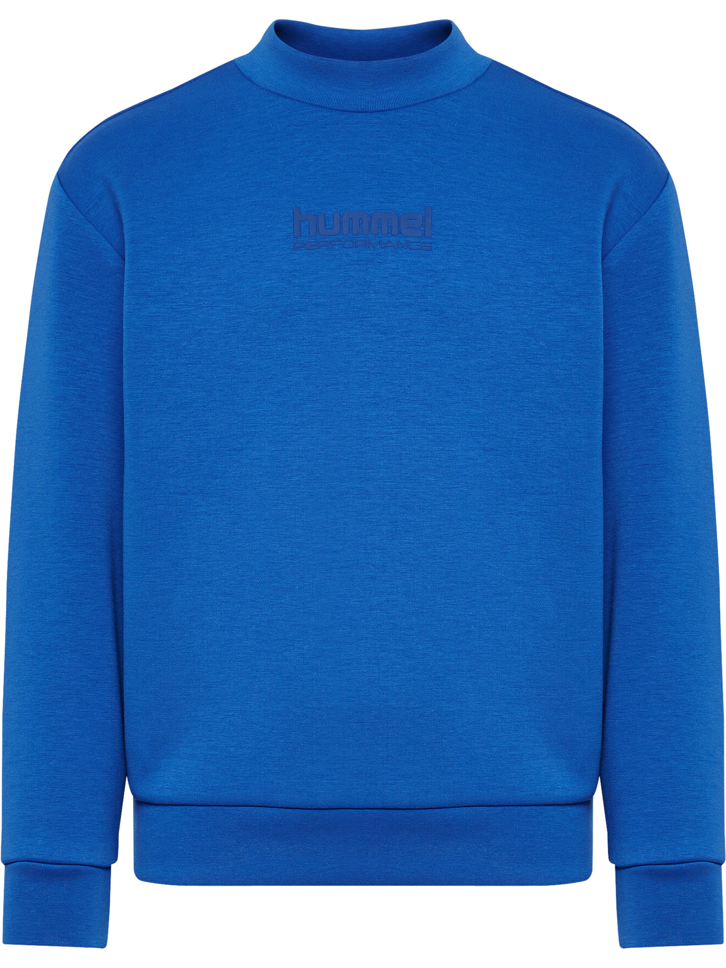 Hummel Sportief sweatshirt 'Fast Tech Fleece' in Blauw: voorkant