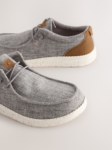 Next Šnurovacie topánky - Sivá