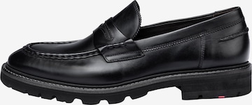 LLOYD Slipper 'Rico' in Schwarz: Vorderseite