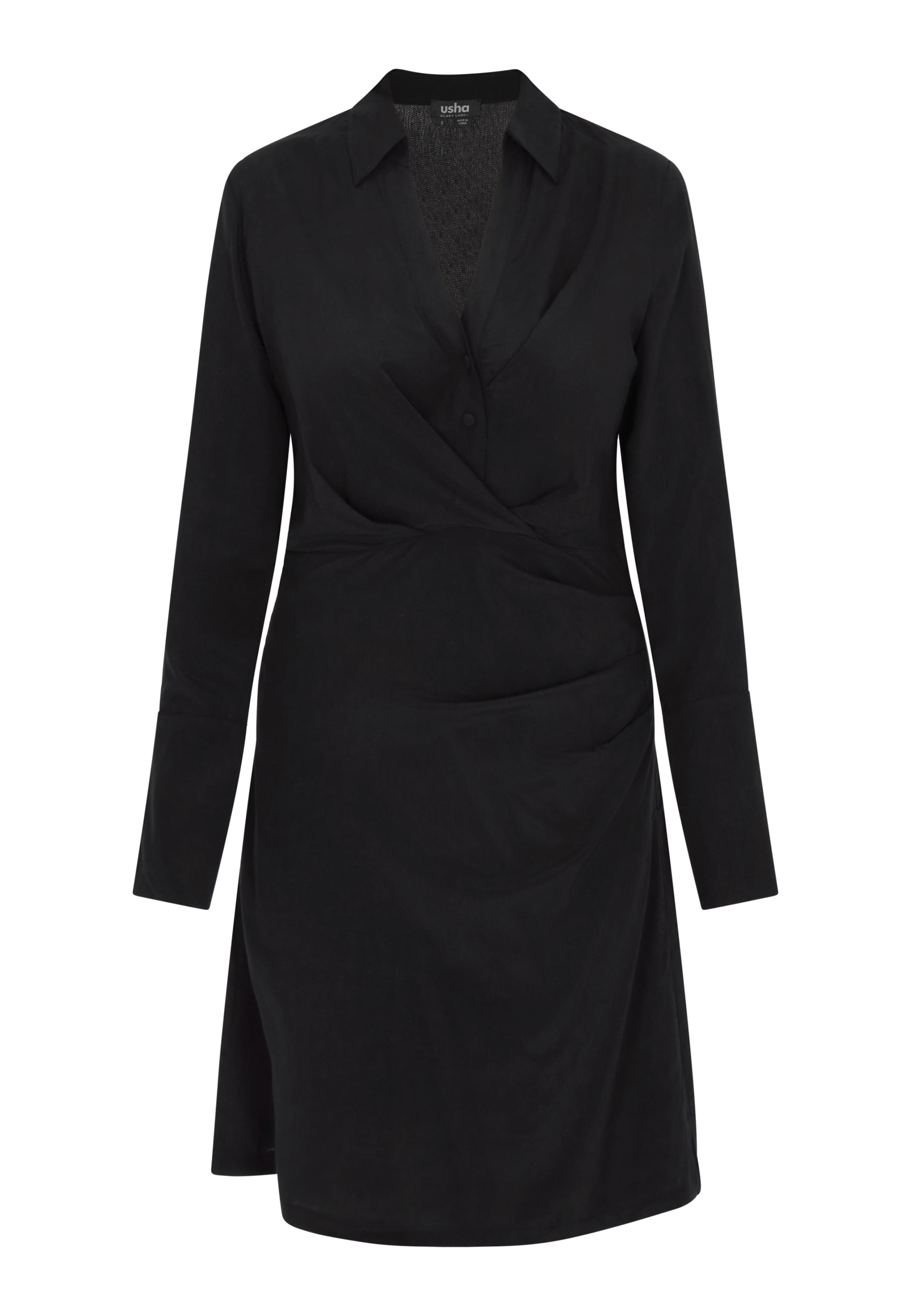 juoda usha BLACK LABEL Suknelė: priekis