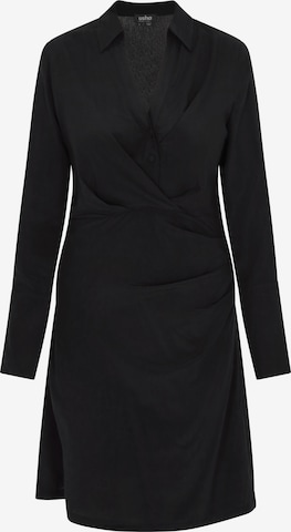 Robe usha BLACK LABEL en noir : devant