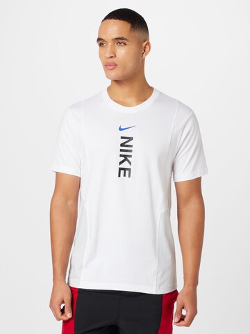 Tricou de la Nike Sportswear pe alb: față