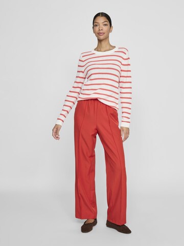 Regular Pantalon VILA en rouge